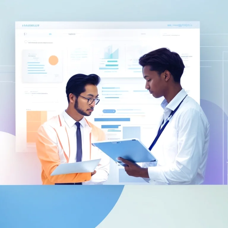 Team brainstorming session at Neravine office